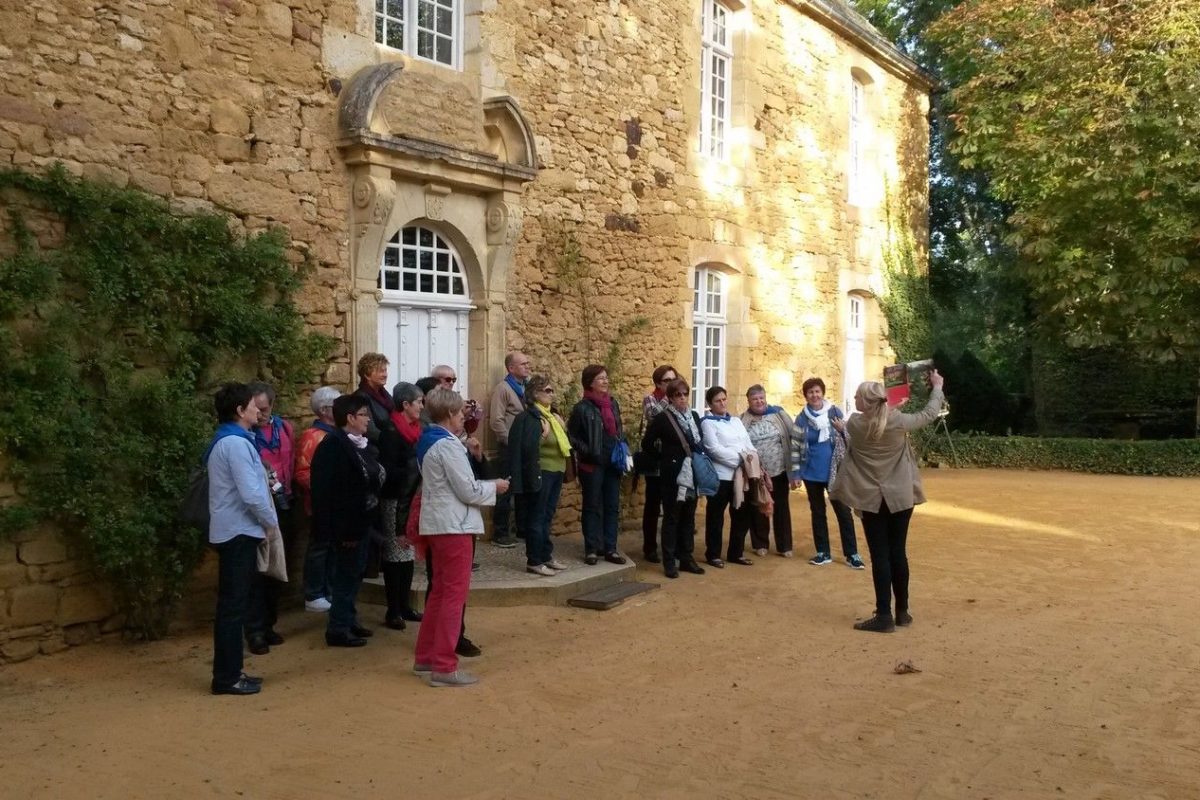 Eyrignac visite en groupe