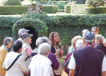 Visite en groupe à Eyrignac