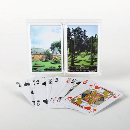 Jeu de cartes double