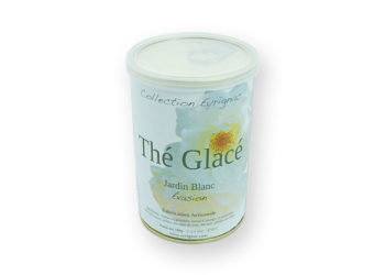 Thé rose glacé