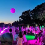 Pique-Nique Blanc dans le jardin blanc d'Eyrignac