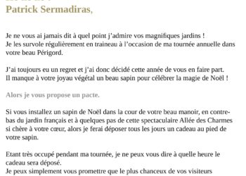 Lettre du Père Noël