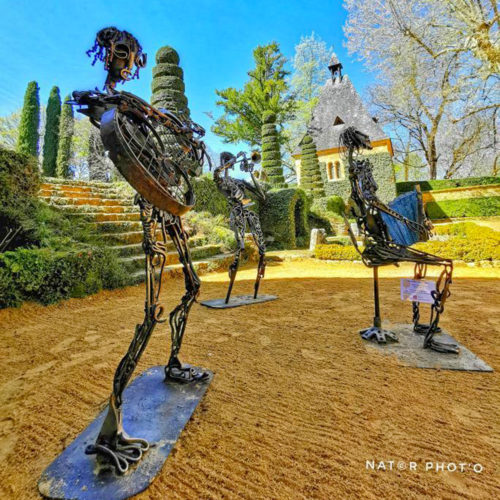 Eyrignac_Exposition-Pierre_Treilhes©NAT©R_PHOTO Les Musiciens de Pierre Treilhes à Eyrignac