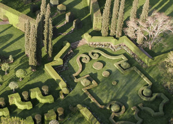 Vue Aérienne Jardin Français ©Eric Sander