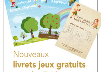 Livrets jeux enfants à Eyrignac et ses Jardins