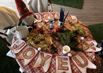Atelier créatif de Noël à Eyrignac