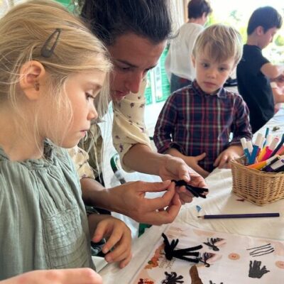 Atelier créatif d'Halloween à Eyrignac