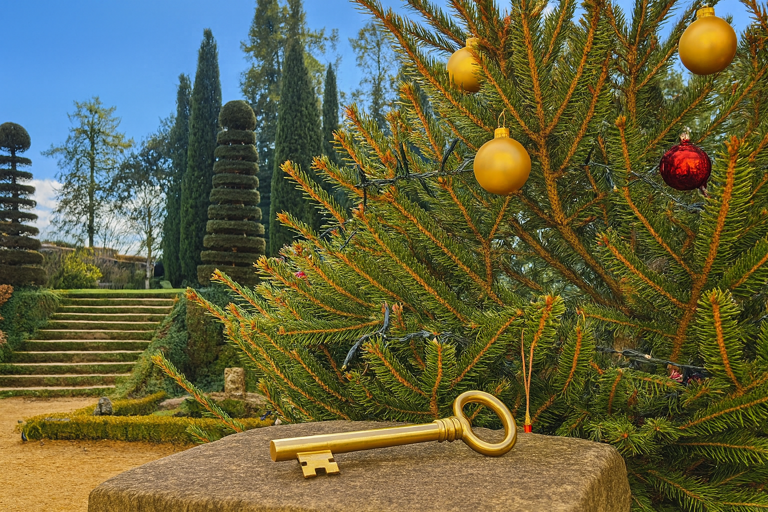 eyrignac_sesame_de noel Sésame de Noël pour Puymartin à Eyrignac