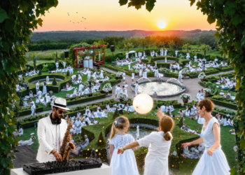 Soirées Blanches à Eyrignac en Dordogne